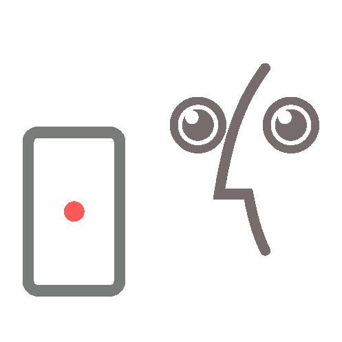 視線移動 demonstration - 視線を移動してカーソルを動かします。