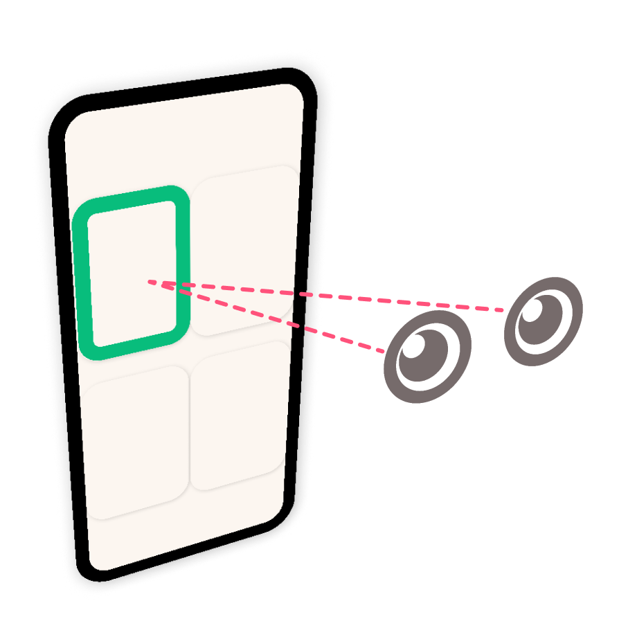 3D Phone showing Messay app